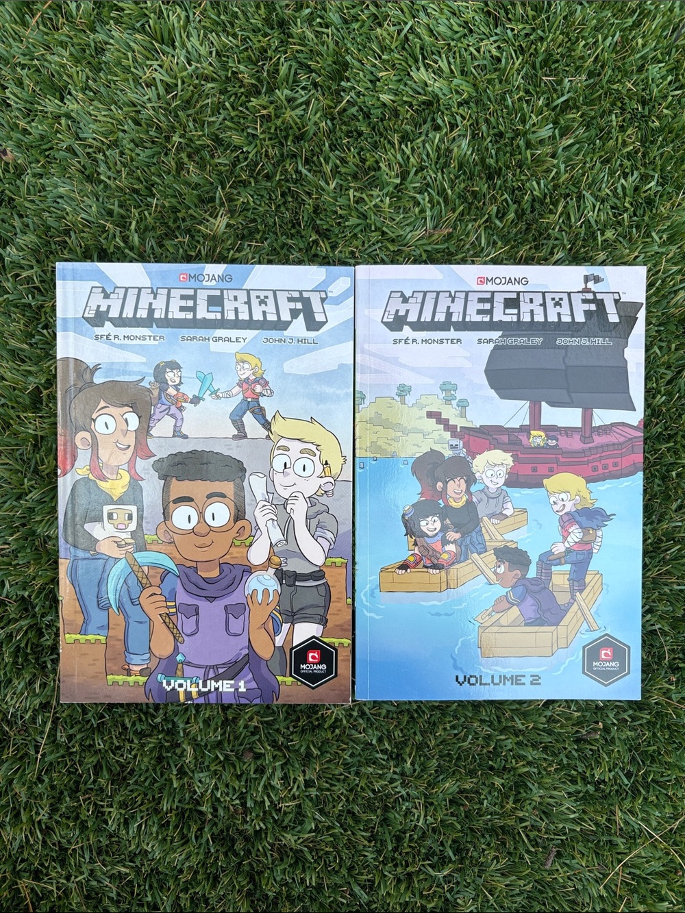 Minecraft Graphic Novel Set Volume 1 & 2